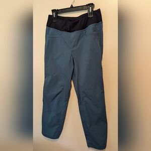 Outdoor Research Teal and Black Pants Mystic Hiking Pants Lg